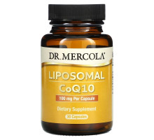 Dr. Mercola, CoQ10, 100 мг, 30 капсул