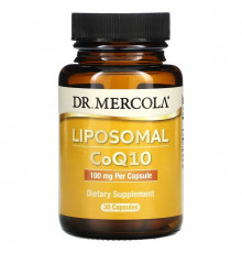 Dr. Mercola, CoQ10, 100 мг, 30 капсул