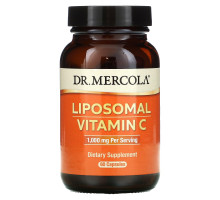 Dr. Mercola, Витамин C в липосомах, 1000 мг, 60 липосомных капсул