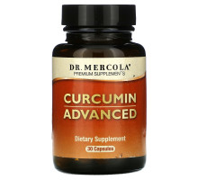 Dr. Mercola, улучшенный куркумин, 500 мг, 30 капсул