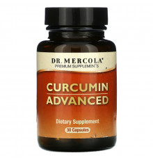 Dr. Mercola, улучшенный куркумин, 500 мг, 30 капсул