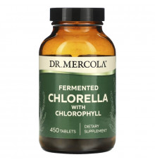 Dr. Mercola Премиум добавки  ферментированный экстракт хлореллы 450 таблеток