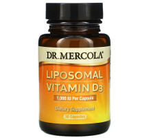 Dr. Mercola, Premium Supplements, Liposomal Vitamin D, 1,000 IU, 30 Capsules