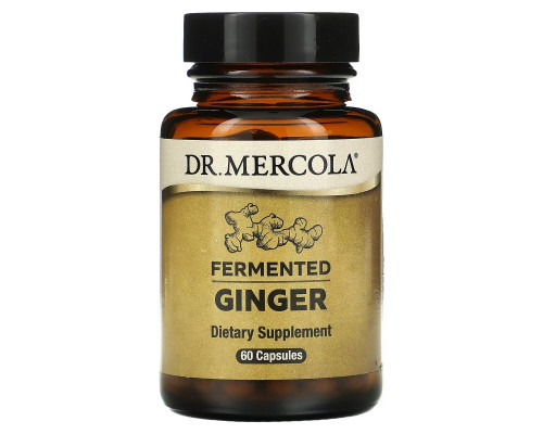 Dr. Mercola, Premium Supplements, Fermented Ginger, 60 Capsules