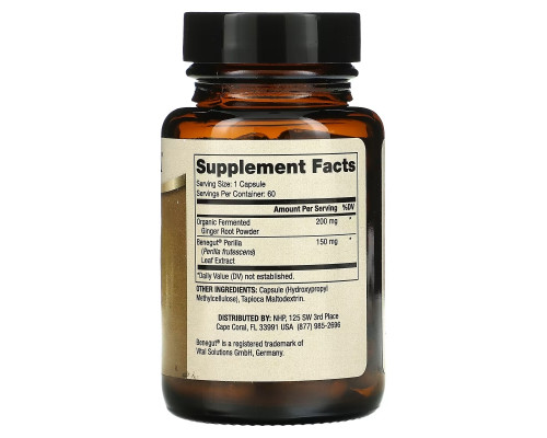 Dr. Mercola, Premium Supplements, Fermented Ginger, 60 Capsules