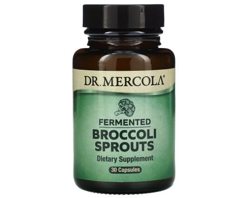 Dr. Mercola, Ферментированные ростки брокколи, 30 капсул Dr. Mercola, Ферментированные ростки брокколи, 30 капсул