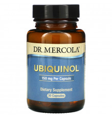 Dr. Mercola, Убихинол, 30 капсул