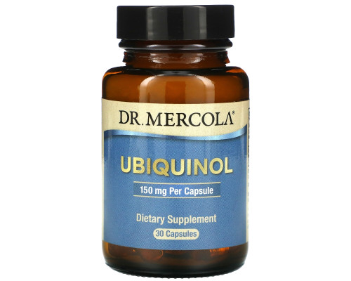 Dr. Mercola, Убихинол, 30 капсул Dr. Mercola, Убихинол, 30 капсул