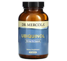 Dr. Mercola, Убихинол, 150 мг, 90 капсул