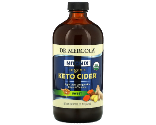 Dr. Mercola, Органический яблочный уксус, сладкий, 16 унций (473 мл) Dr. Mercola, Органический яблочный уксус, сладкий, 16 унций (473 мл)