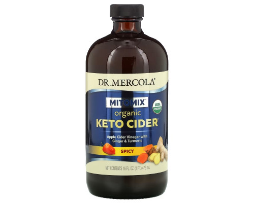 Dr. Mercola, Organic Keto Cider, Spicy, 16 oz (473 ml) Dr. Mercola, Organic Keto Cider, Spicy, 16 oz (473 ml)