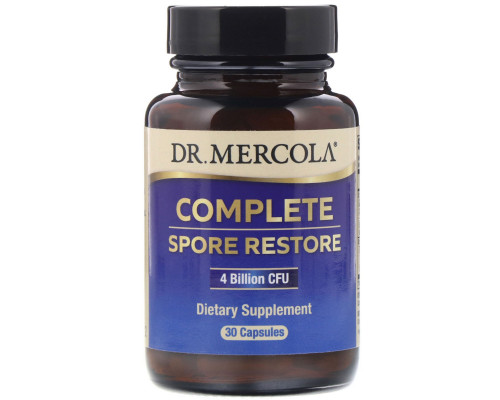 Dr. Mercola, Complete Spore Restore, 30 капсул Dr. Mercola, Complete Spore Restore, 30 капсул