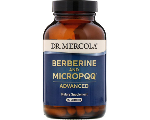 Dr. Mercola, Berberine with MicroPPQ Advanced, 90 Capsules Dr. Mercola, Berberine with MicroPPQ Advanced, 90 Capsules