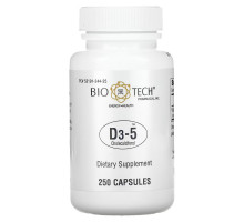 Bio Tech Pharmacal Inc D3-5 Cholecalciferol 250 Capsules
