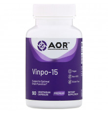 Advanced Orthomolecular Research AOR Vinpo·15 90 растительных капсул