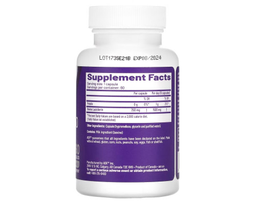 Advanced Orthomolecular Research AOR, Lactoferrin-250, 60 Capsules Advanced Orthomolecular Research AOR, Lactoferrin-250, 60 Capsules