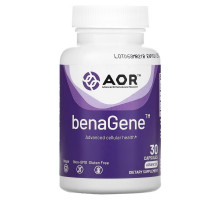 Advanced Orthomolecular Research AOR Advanced Series антивозрастная добавка benaGene 30 капсул