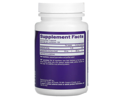 Advanced Orthomolecular Research AOR, Strontium Support II, 120 Vegan Capsules Advanced Orthomolecular Research AOR, Strontium Support II, 120 Vegan Capsules