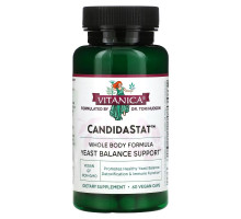 Vitanica CandidaStat для поддержки баланса дрожжей  60 капсул на растительной основе