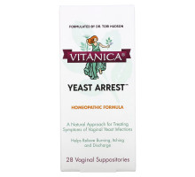 Vitanica, Yeast Arrest, 28 Vaginal Suppositories