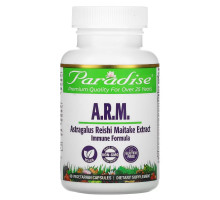Paradise Herbs Астрагал Рейши Майтаке Плюс 60 растительных капсул