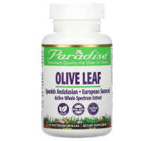 Paradise Herbs Испанские Андалузские Оливковые Листья 60 овощных капсул