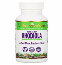 Paradise Herbs Родиола двойного действия 60 капсул на растительной основе