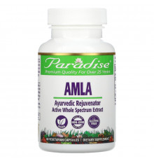Paradise Herbs Амла 60 вегетарианских капсул