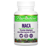 Paradise Herbs Перуанское золото мака 60 вегетарианских капсул
