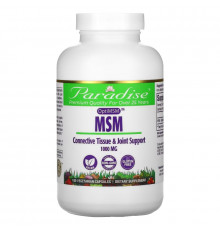 Paradise Herbs МСМ 1000 мг 180 растительных капсул