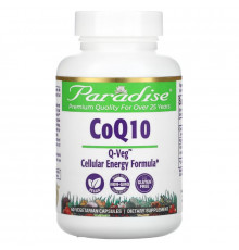 Paradise Herbs, CoQ10, Q-Veg, 60 Vegetarian Capsules