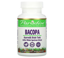 Paradise Herbs Бакопа 60 растительных капсул