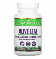 Paradise Herbs Лист испанской андалузской оливы 120 капсул на растительной основе