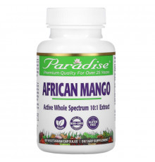 Paradise Herbs, African Mango, 60 Vegetarian Capsules