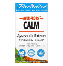 Paradise Herbs, AYUR Pro Rx, Calm, 60 Vegetarian Capsules