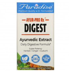 Paradise Herbs, AYUR Pro Rx, Digest, 60 Vegetarian Capsules