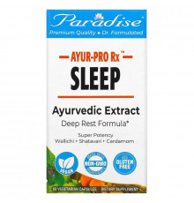 Paradise Herbs, AYUR Pro Rx, Sleep, 60 Vegetarian Capsules