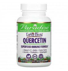 Paradise Herbs, Earth's Blend, Quercetin, Superfood Immune Formula, 90 Vegetarian Capsules