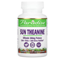 Paradise Herbs, Sun Theanine, 200 mg, 90 Vegetarian Capsules
