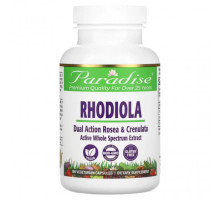 Растительные экстракты и настойки Paradise Herbs, Rhodiola , 180 Vegetarian Capsules