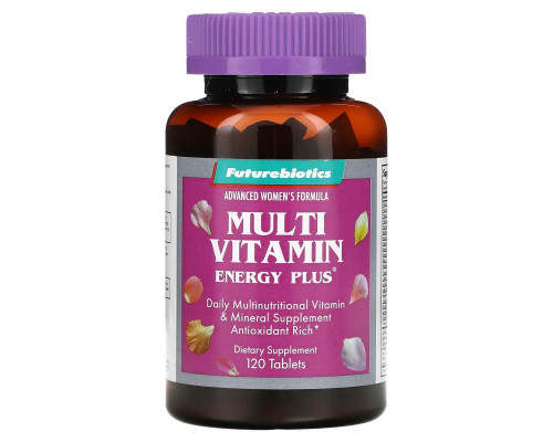 Futurebiotics, Advanced Woman's Formula, Multi Vitamin Energy Plus, 120 Tablets Futurebiotics, Advanced Woman's Formula, Multi Vitamin Energy Plus, 120 Tablets
