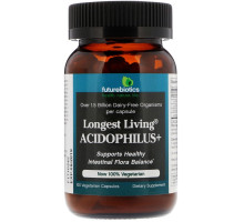 FutureBiotics, Longest Living Acidophilus+, 100 Vegetarian Capsules