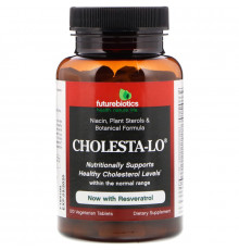 FutureBiotics, Cholesta-Lo With Garlic & Niacin, 120 Tablets