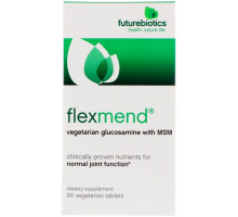 FutureBiotics, FlexMend, вегетарианский глюкозамин с МСМ, 90 вегетарианских капсул