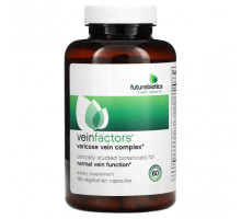 Растительные экстракты и настойки Futurebiotics, VeinFactors, Комплекс при варикозном расширении вен, 180 вегетарианских капсул