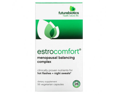 Женское здоровье Futurebiotics, EstroComfort, 56 Veggie Caps Женское здоровье Futurebiotics, EstroComfort, 56 Veggie Caps