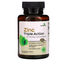 Futurebiotics, Zinc Triple Action, 30 mg, 150 Vegetarian Capsules