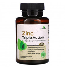 Futurebiotics, Zinc Triple Action, 30 mg, 150 Vegetarian Capsules