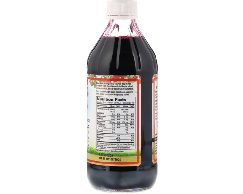 Dynamic Health Laboratories Чистый концентрированный клюквенный сок 16 жидких унций (473 мл) Dynamic Health Laboratories Чистый концентрированный клюквенный сок 16 жидких унций (473 мл)