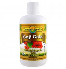 Dynamic Health  Laboratories Органический Goji Gold (годжи) 32 жидкие унции (946 мл)